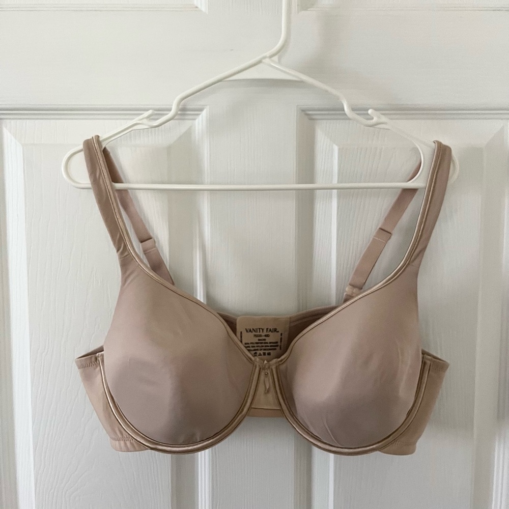 Vanity Fair Cream Underwire Bra